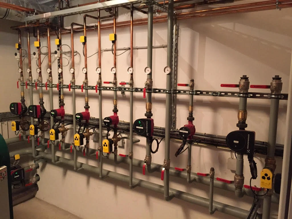 Remplacement d’une chaudière gaz par une pompe à chaleur air eau à gap, vue 1