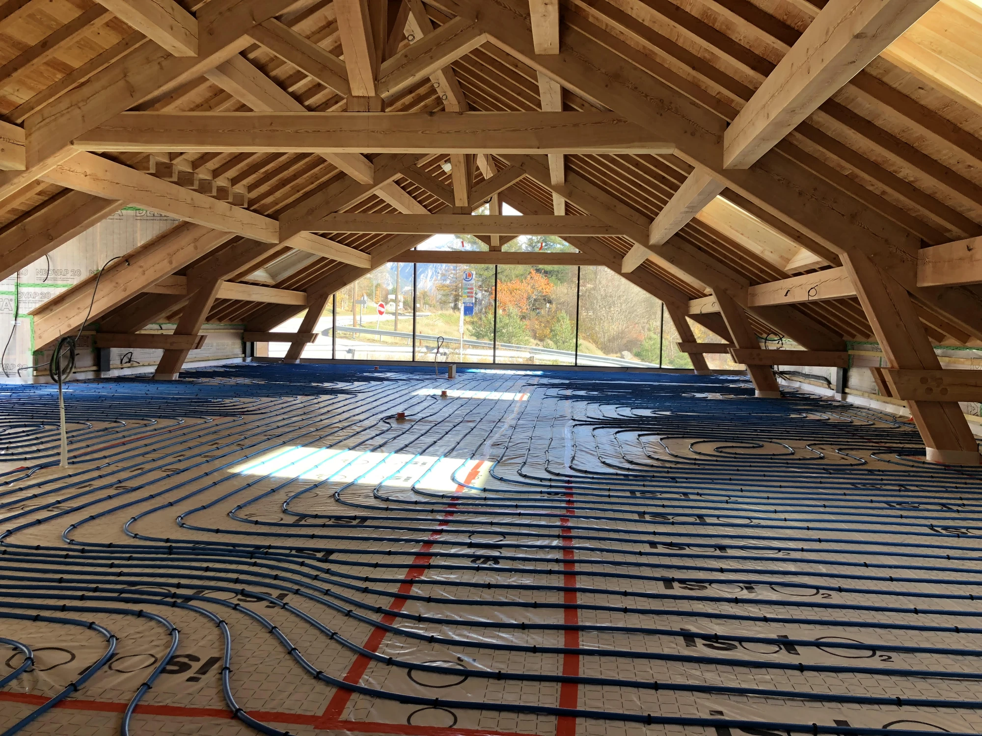 Remplacement d’une chaudière gaz par une pompe à chaleur air eau à gap, vue 1