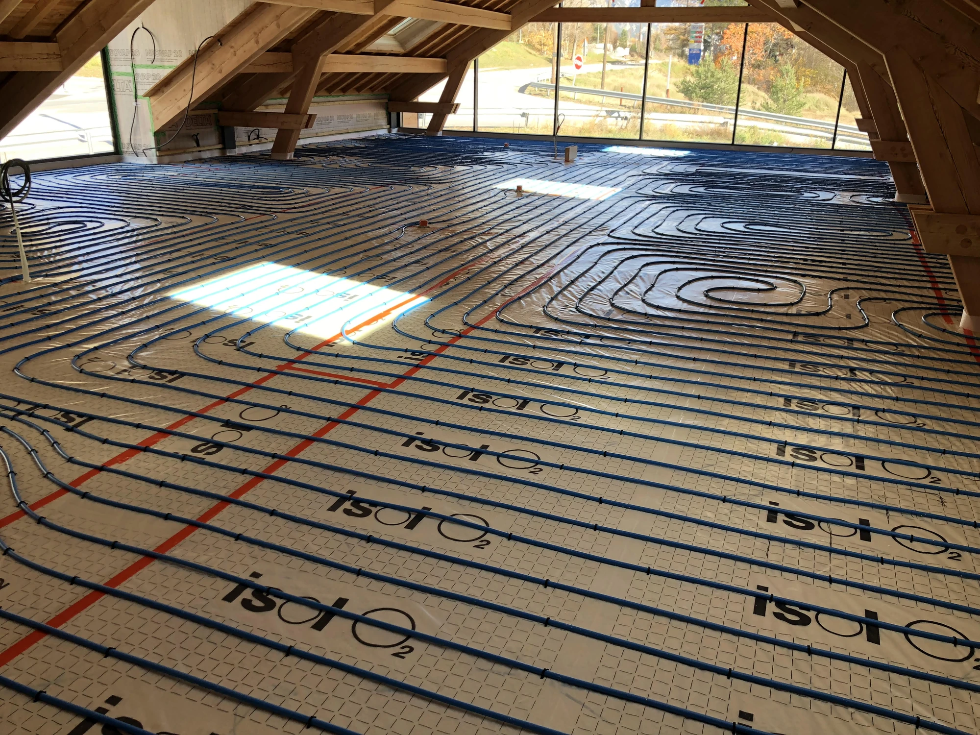 Remplacement d’une chaudière gaz par une pompe à chaleur air eau à gap, vue 1