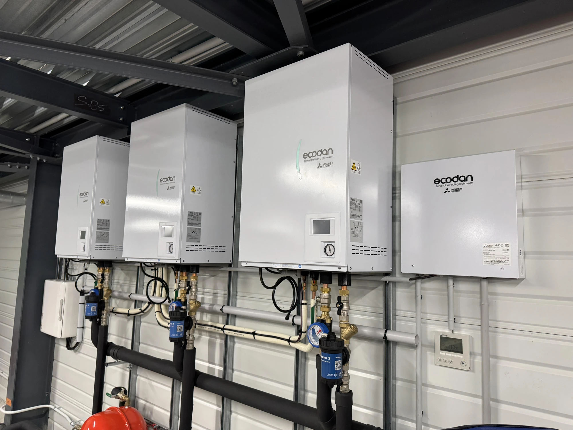 Remplacement d’une chaudière gaz par une pompe à chaleur air eau à Veynes, vue 1