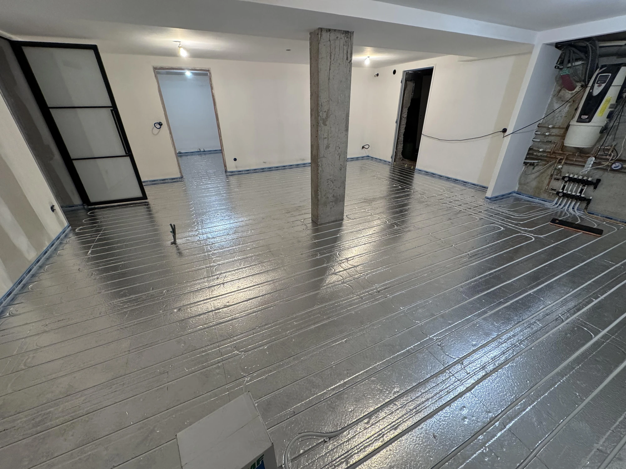 Remplacement d’une chaudière gaz par une pompe à chaleur air eau à gap, vue 1